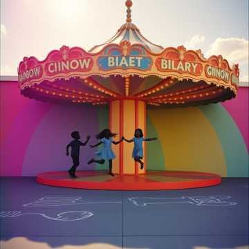 Bìa bài hát Радужные Карусели