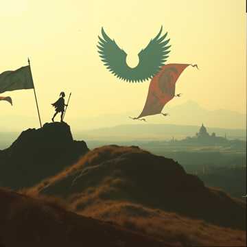 노래 표지 Die letzte Kriegerin (Der Fall des römischen Adlers) Symphonic Rock