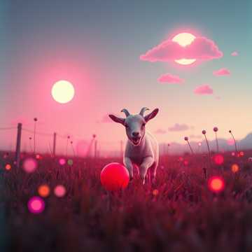 Cover av låten козленок и мячик 9