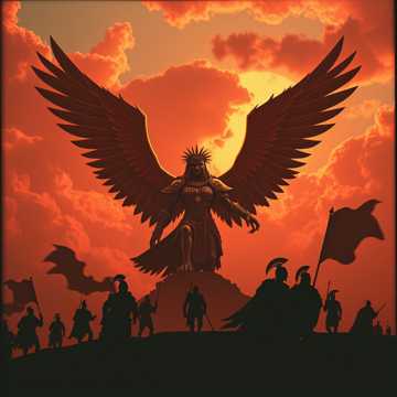 歌曲的封面Die letzte Kriegerin (Der Fall des römischen Adlers) Heavy Metal