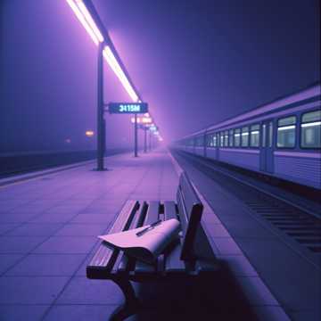 Cover van het nummer Was ist das für eine Station? Hier hält kein Zug.