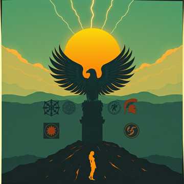 노래 표지 Die letzte Kriegerin (Der Fall des römischen Adlers) IX