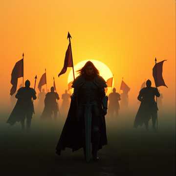 Couverture de la chanson Die letzte Kriegerin (Der Fall des römischen Adlers) V