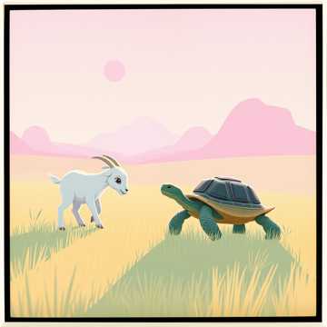 Cover utworu Козщлик и черепаха