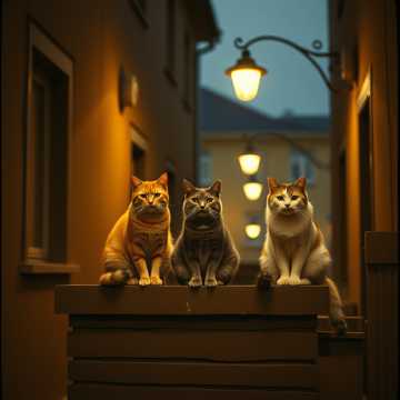 Cover av låten Три кота по кличке счастье