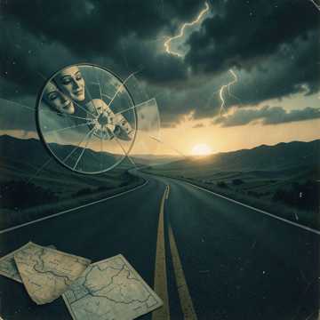 A dal borítója Kręta droga ku wieczności