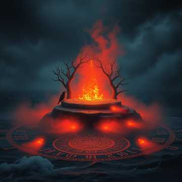 غلاف الاغنية Áine, Fuego en Mona