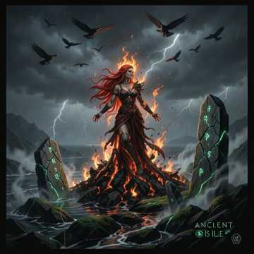 Кавер на песню Aine of the Burning Isle