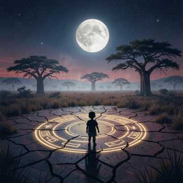 曲のカバー **Missão Metanóia África**  *(Verso)* No chão da dor, uma criança a chorar, Olho