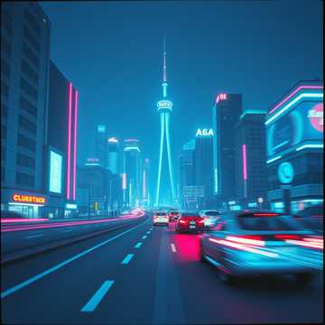 Capa da música Night Drive Velocity
