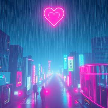 Cover av låten Digital Heartbeat