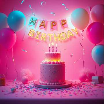 Bìa bài hát С днем рождения, Алара!