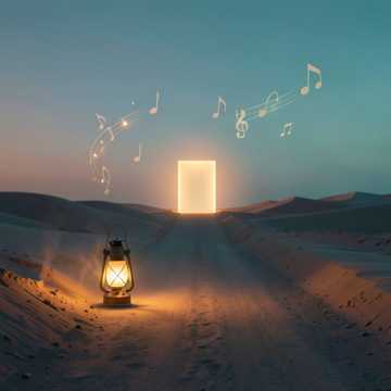 歌曲的封面عيني على الدرب