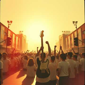 Cover utworu peralta rock