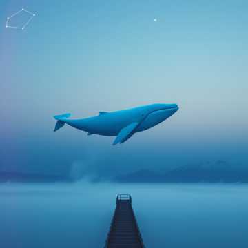 Cover utworu синий кит