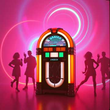 Cover des Liedes Dancing in the Neon Glow