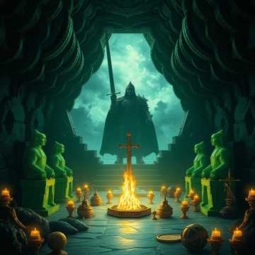 Portada de la canción Die letzte Kriegerin (Die Blut Pyramide) Teil 3 XVII