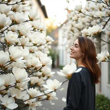 歌曲的封面목련