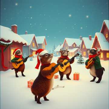 Cover des Liedes Un villancico genial