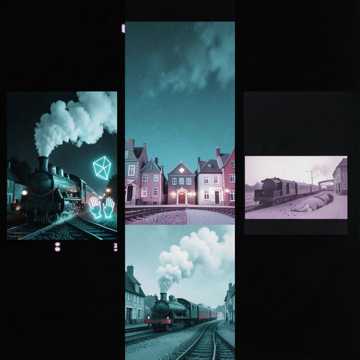 歌曲的封面Kisvonat négy állomás
