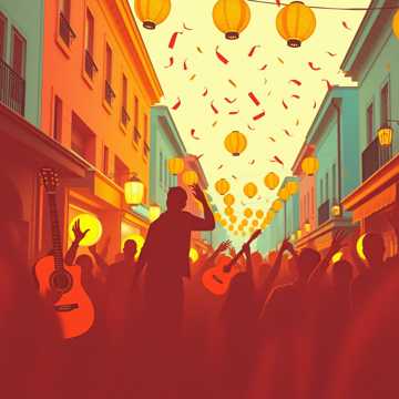 Couverture de la chanson Día De Suerte