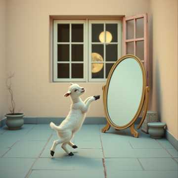 คัฟเวอร์เพลง козленок и зеркало