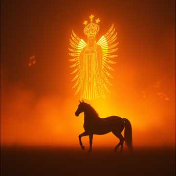 Copertina della canzone CAVALO, SANTO E POESIA