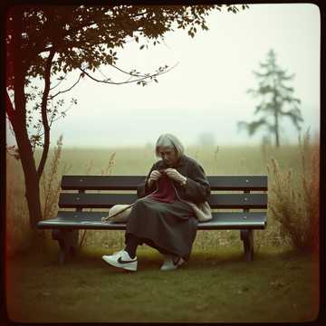 Cover of the song Старушка на лавочке