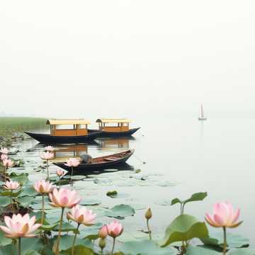 Cover utworu tình yêu trên dòng sông quan họ