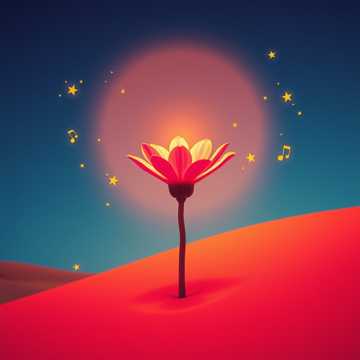 A dal borítója Desert Bloom