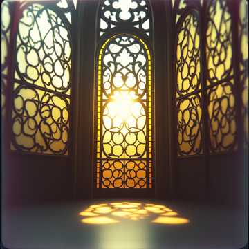 Cover of the song Lumière d'Allah