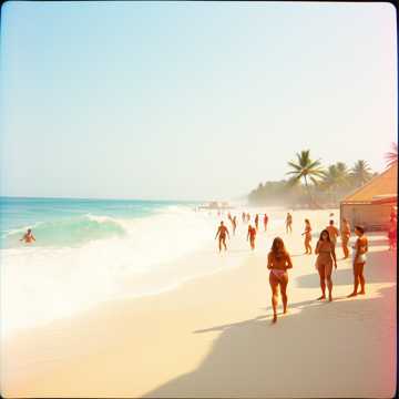 노래 표지 Kuduro the beach