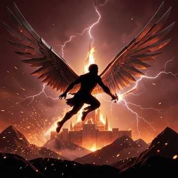 歌曲的封面The shadow of fire, the wild flame!