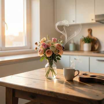 曲のカバー Flores en Tu Mesa
