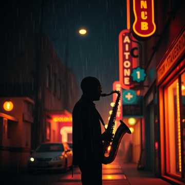 曲のカバー 색소폰 타는 밤