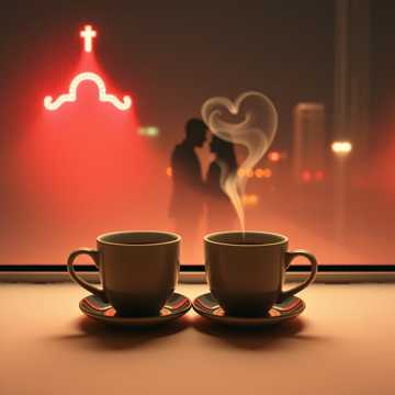 歌曲的封面Встреча в тихом кафе