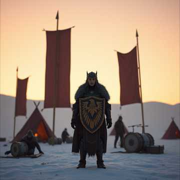 Cover van het nummer Die letzte Kriegerin (Die fünf Stämme) Viking Metal