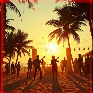 Copertina della canzone Dança Na Palmeira