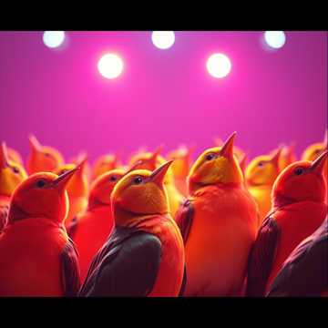 Cover of the song Ein kleiner Chor singt immerfort