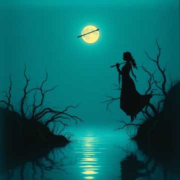 Capa da música Radha Krishna love duet