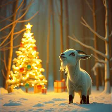 Cover av låten Козлик и ёлка