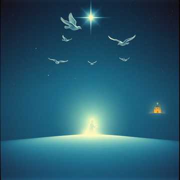 A dal borítója KARÁCSONYI ÉJSZAKÁBAN