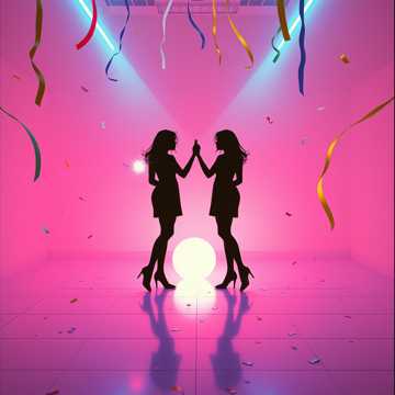 Cover av låten Valentina Linda e Sophia Feia