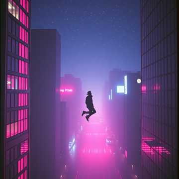 Cover utworu Neonfény az égen