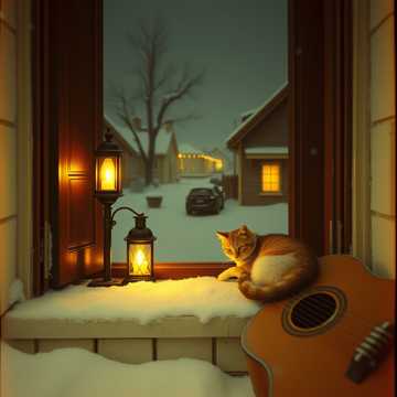 노래 표지 Kerst voor de Buren