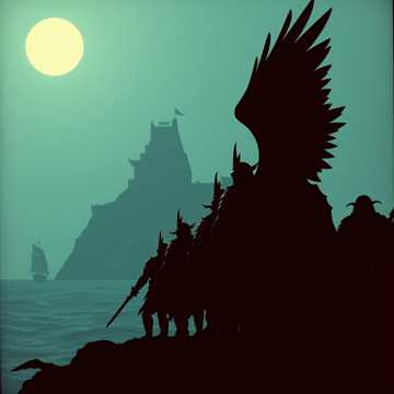 Cover utworu Die letzte Kriegerin (Aufbruch in die neue Welt) Teil 2 Arabesk II