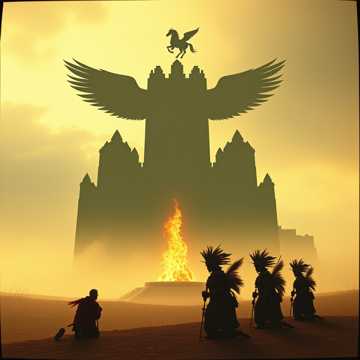 Кавер на песню Die letzte Kriegerin (Aufbruch in die neue Welt) Teil 2 Mongolian