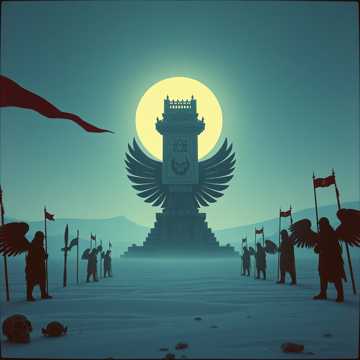 Copertina della canzone Die letzte Kriegerin (Aufbruch in die neue Welt) Teil 2 Mongolian II