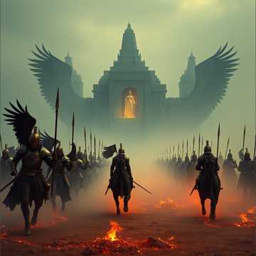 Cover van het nummer Die letzte Kriegerin (Aufbruch in die neue Welt) Teil 2 Symphonie II