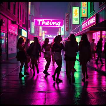 Cover des Liedes Csajszi jönnek